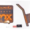 Decal Kit: 2016 40 Factory Series Orange Logo