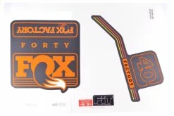 Decal Kit: 2016 40 Factory Series Orange Logo