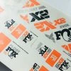FOX Decal 2021 AM 40 Factory Battleship Grey Shock Decal Sheet