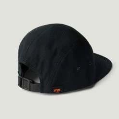 Shop 5 Panel Strapback Hat -Vaude Shop FXCASHOPUBLA00 Shop 5 Panel Strapback Hat Black OS 2 1280x1280