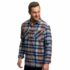 Everyday LS Flannel Orange Blue Tan -Vaude Shop FXCB130042 Everyday LS Flannel Orange Blue Tan S 2 1280x1280