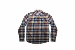 Everyday LS Flannel Orange Blue Tan -Vaude Shop FXCB130042V Everyday LS Flannel Orange Blue Tan 2 1280x1280