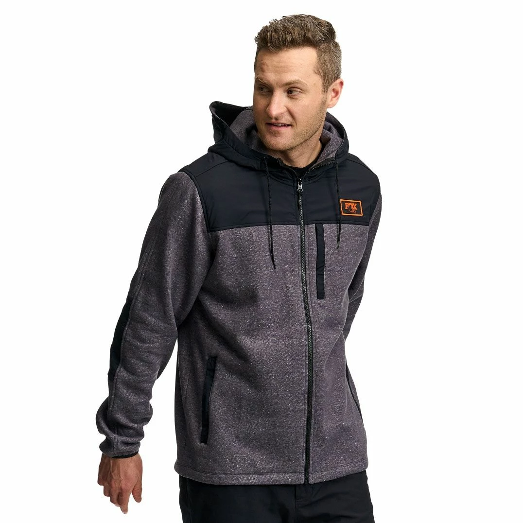 Overland Zip Up Hoody Black 3 Overland Zip Up Hoody Black – Bild 3
