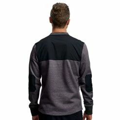 Overland LS Henley Dark Grey -Vaude Shop FXCB147013 Overland LS Henley Dark Grey M 3 1280x1280