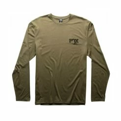 Textured LS Tee Green