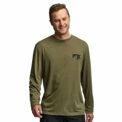 Textured LS Tee Green -Vaude Shop FXCB150066 Textured LS Tee Green XXL 1 1280x1280