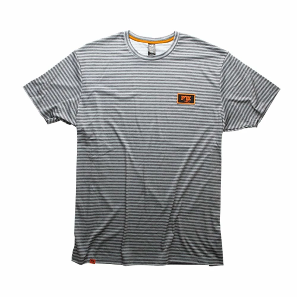 Striped SS Tee Black 1 Striped SS Tee Black