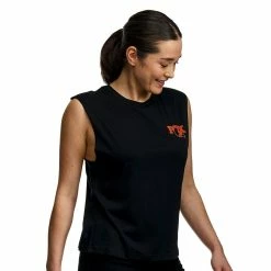 Textured Sleeveless Women's Tee Black -Vaude Shop FXCB155001 Textured Sleeveless Womens Tee Black XS 2 1280x1280