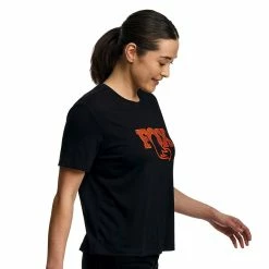 Textured Women's SS Boxy Tee Black -Vaude Shop FXCB156001 Textured Womens SS Boxy Tee Black XS 2 1280x1280
