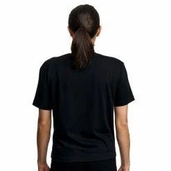 Textured Women's SS Boxy Tee Black -Vaude Shop FXCB156001 Textured Womens SS Boxy Tee Black XS 3 1280x1280