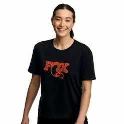 Textured Women's SS Boxy Tee Black -Vaude Shop FXCB156002V Textured Womens SS Boxy Tee Black 3 1280x1280