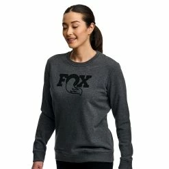 All Day Women's Crew Neck Heather Charcoal -Vaude Shop FXCB157001 All Day Womens Crew Neck Heather Charcoal XS 2 1280x1280