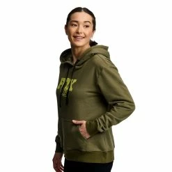 All Day Women's Pullover Hoody Green -Vaude Shop FXCB158061 All Day Womens Pullover Hoody Green XS 2 1280x1280
