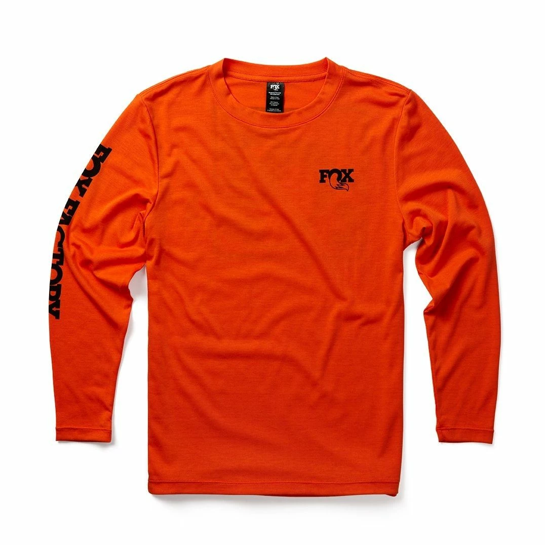 Logo Youth LS Tee Orange 2 Logo Youth LS Tee Orange – Bild 2