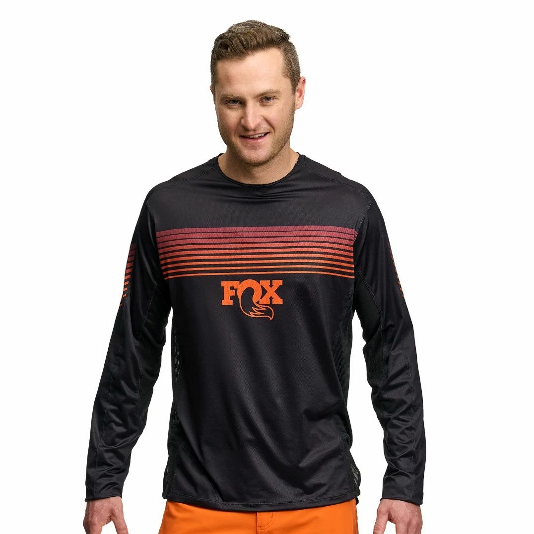 Fox High Tail LS Jersey Black 2 Fox High Tail LS Jersey Black – Bild 2