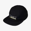 Amped 5 Panel Hat-Black-O/S